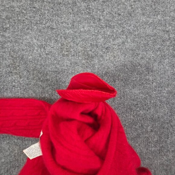 Vintage Express Tricot 90’s Y2k Red Angora Lambswool Blend Sweater Size Medium - Picture 8 of 8